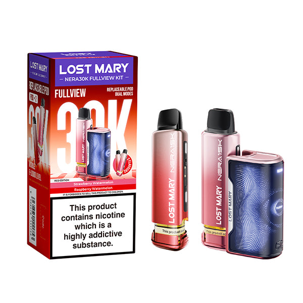 Red Edition Nera 30k Prefilled Kit Lost Mary -Ape Vapes