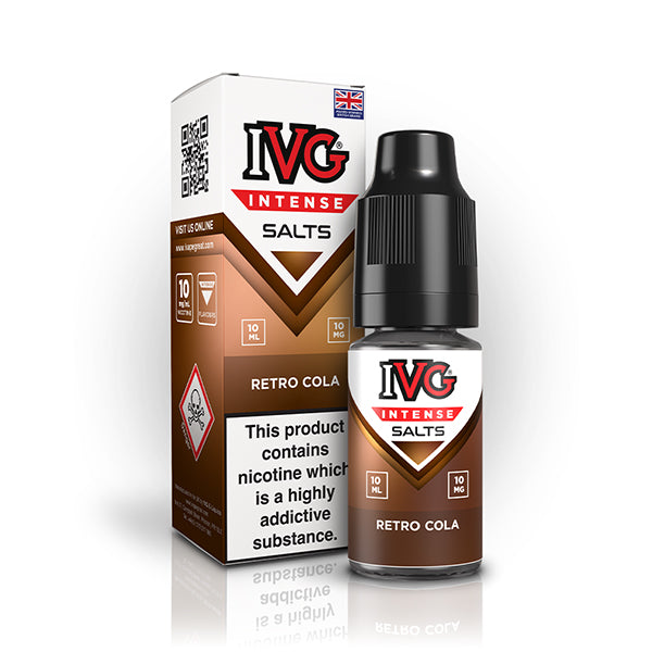 Retro Cola 10ml Nic Salt by IVG Intense - Ape Vapes