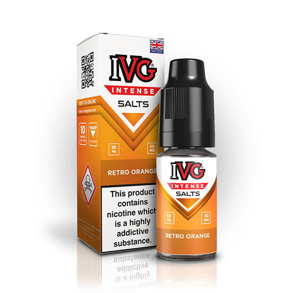 Retro Orange 10ml Nic Salt by IVG Intense - Ape Vapes