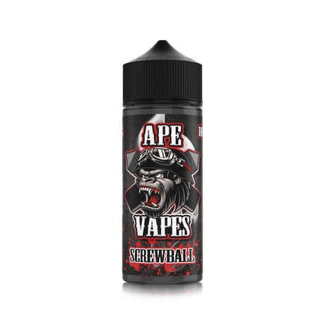 SCREWBALL 100ML SHORTFILL ELIQUID - Ape Vapes