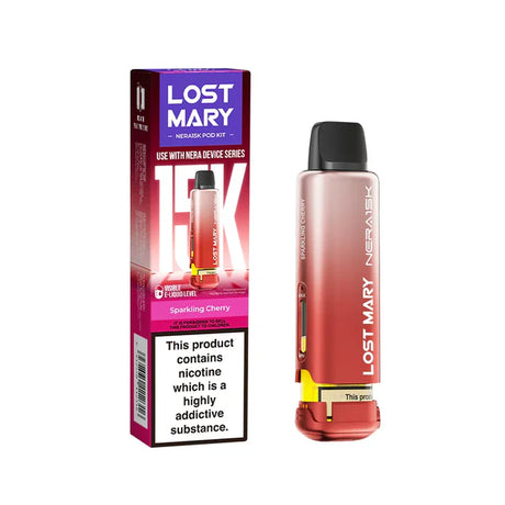 Sparkling Cherry Nera 15k Refill Pack Lost Mary - Ape Vapes