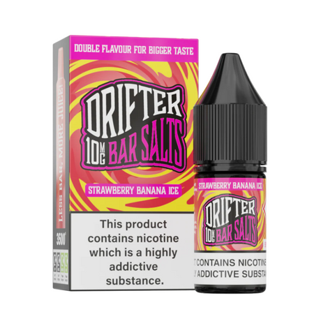 Strawberry Banana Ice 10ml Nic Salt By Drifter- Ape Vapes