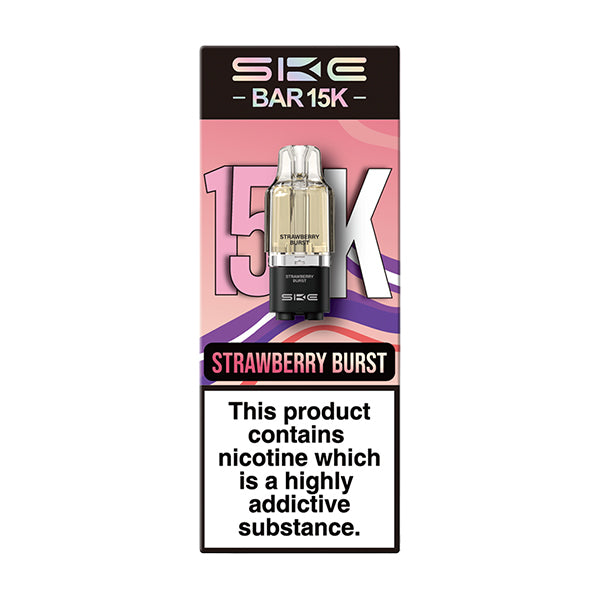 Strawberry Brust SKE Bar 15k Replacement Prefilled Pods - Ape Vapes