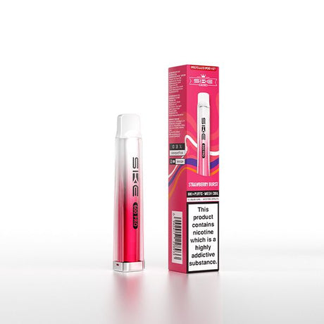 Strawberry Brust SKE Crystal Pro 600 Prefilled Pod Vape Kit - Ape Vapes