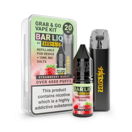 Strawberry Burst Grab And Go Kit By Zeus Juice - Ape Vapes