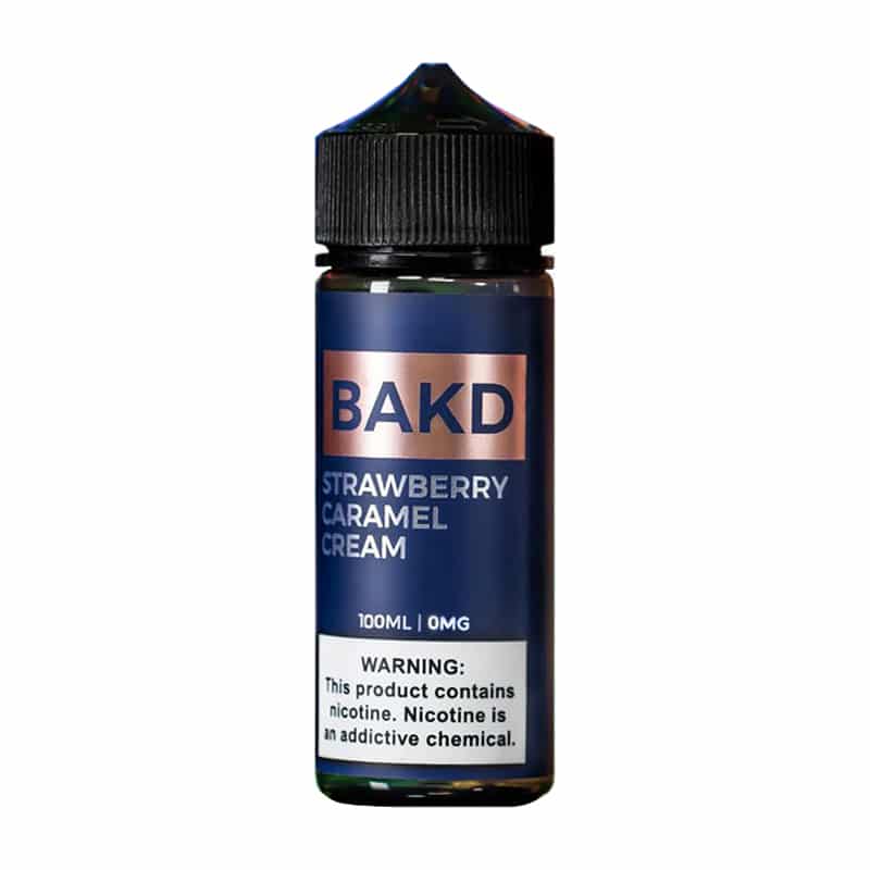 Strawberry Caramel Cream 100ml Shortfill by BAKD - Ape Vapes