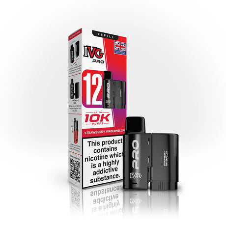 Strawberry Watermelon IVG Pro 12 Replacement Prefilled Pod by IVG - Ape Vapes