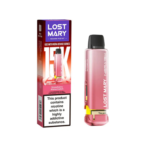 Strawberry Watermelon Nera 15k Refill Pack Lost Mary - Ape Vapes