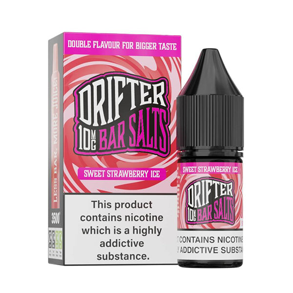Sweet Strawberry Ice 10ml Nic Salt By Drifter - Ape Vapes