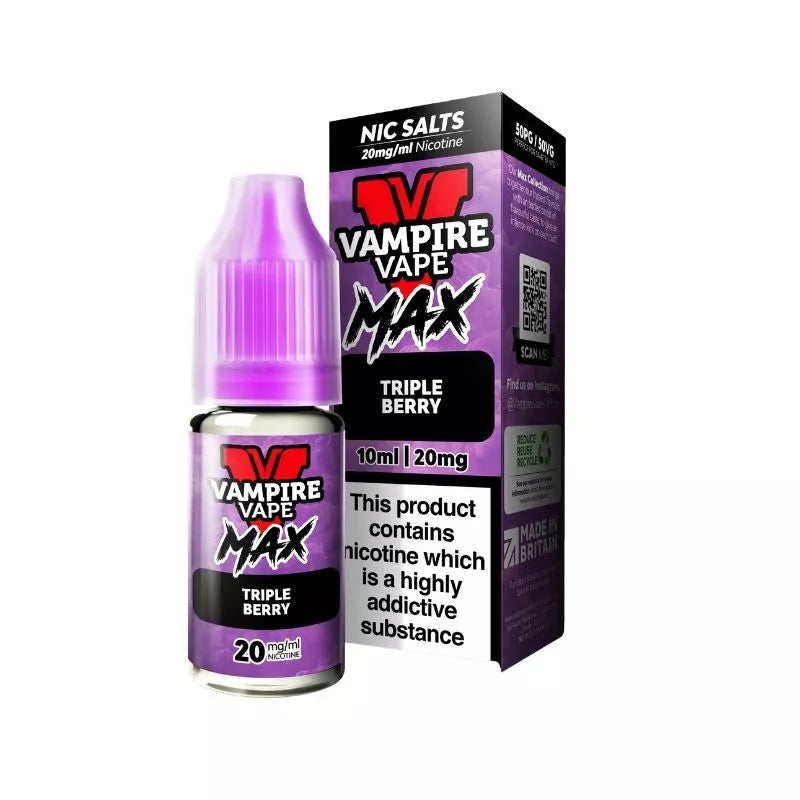 Triple Berry Nic Salt by Vampire Vape Max - Ape Vapes