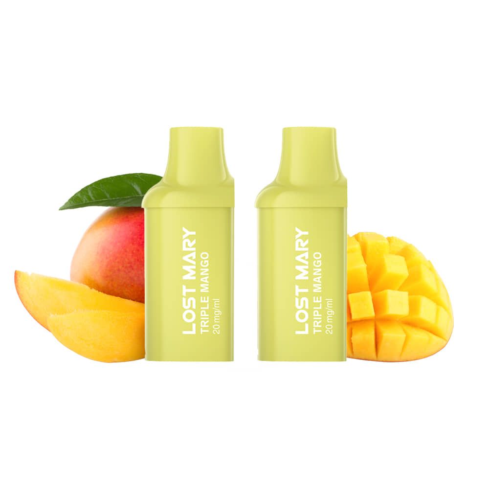Triple Mango BM600 Prefilled Pods 2 Pack by Lost Mary - Ape Vapes