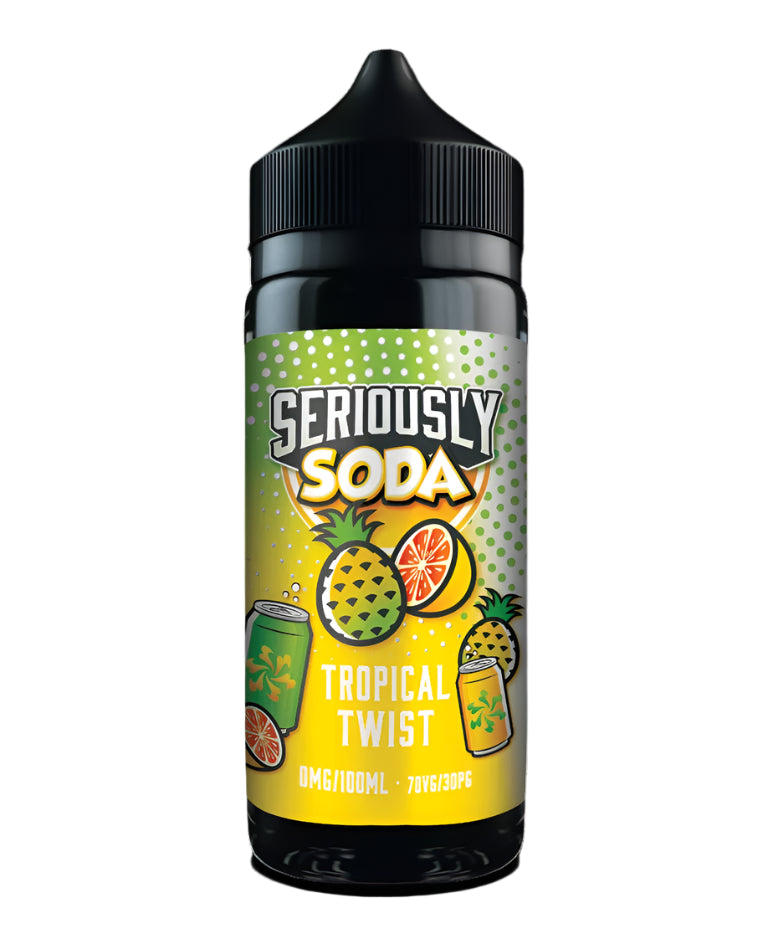 Tropical Twist 100ml Shortfill by Seriously Soda - Ape Vapes