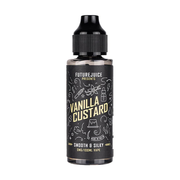 Vanilla Custard 100ml Shortfill E-Liquid by Future Juice - Ape Vapes