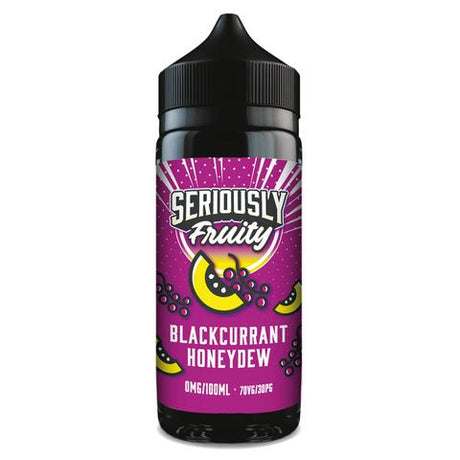 Blackcurrant Honeydew 100ml Shortfill by Seriously Fruity - Ape Vapes