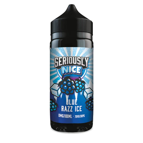 Blue Razz Ice 100ml Shortfill by Seriously Nice - Ape Vapes