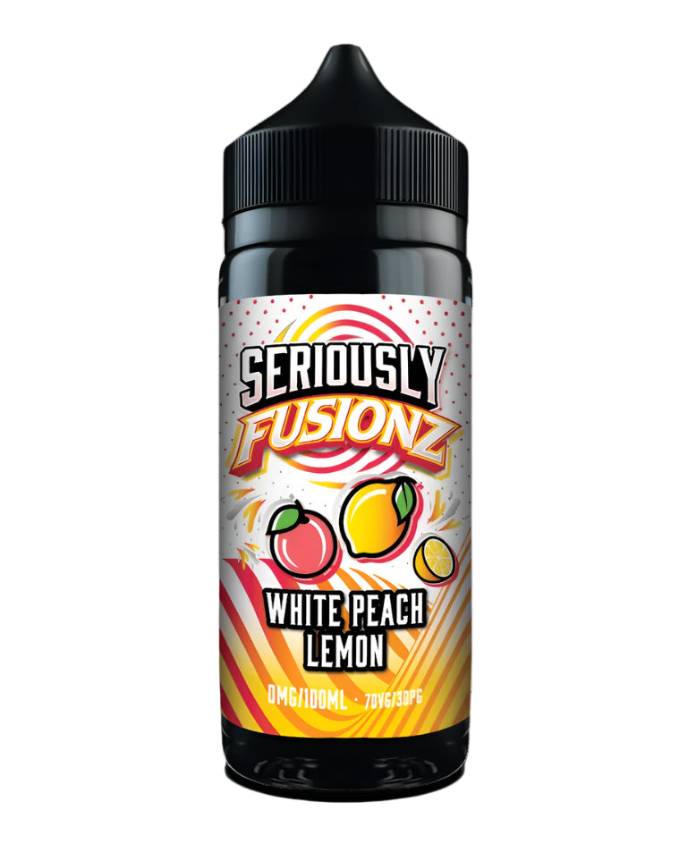 White Peach Lemon 100ml Shortfill by Seriously Fusionz - Ape Vapes