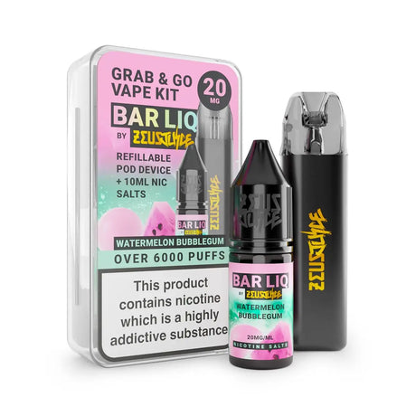 Watermelon Bubblegum Grab And Go Kit By Zeus Juice - Ape Vapes