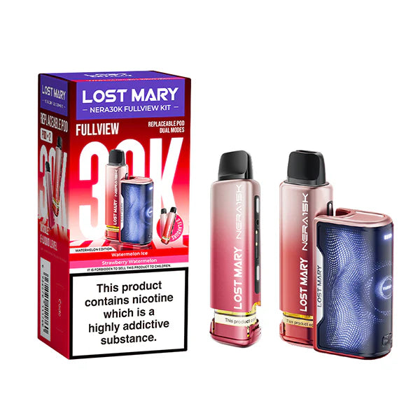 Watermelon Edition Nera 30k Prefilled Kit Lost Mary -Ape Vapes