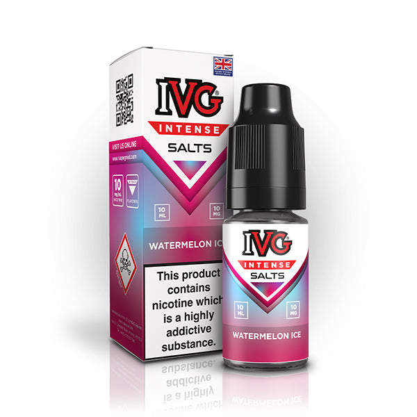 Watermelon Ice 10ml Nic Salt by IVG Intense - Ape Vapes