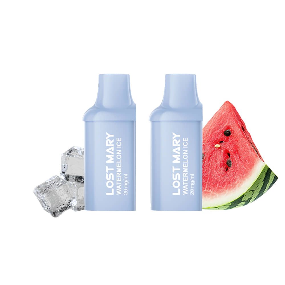 Watermelon Ice BM600 Prefilled Pods 2 Pack by Lost Mary - Ape Vapes