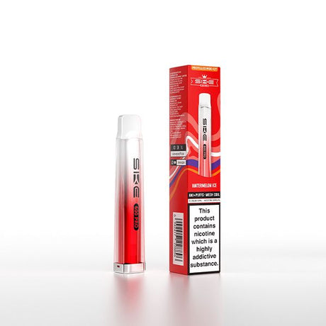 Watermelon Ice SKE Crystal Pro 600 Prefilled Pod Vape Kit - Ape Vapes