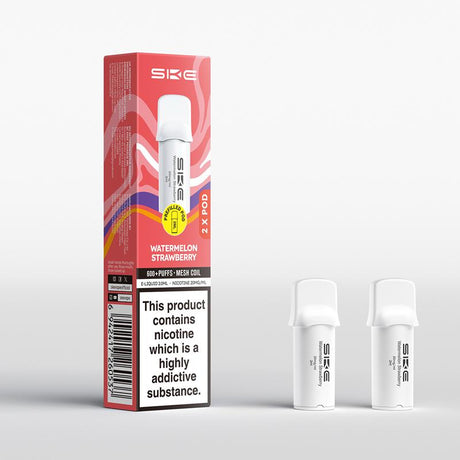 Watermelon Strawberry SKE Crystal Pro 600 Prefilled Pods - Ape Vapes