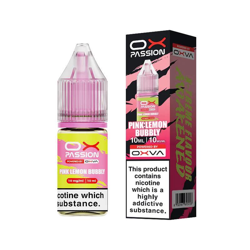 Pink Lemon Bubbly Nic Salt By Ox Passion