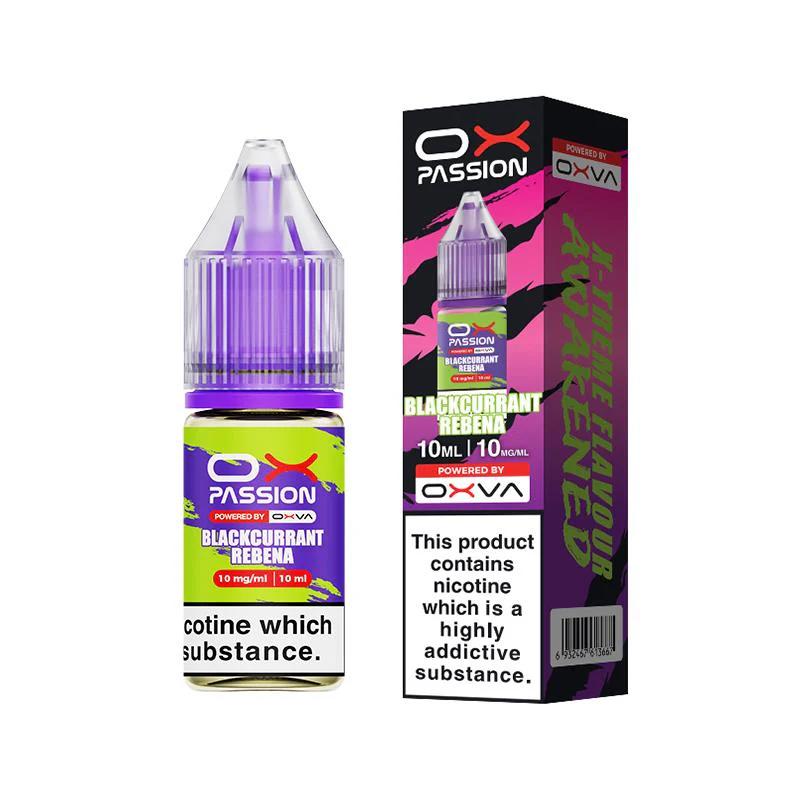 Blackcurrant Rebena Nic Salt By Ox Passion