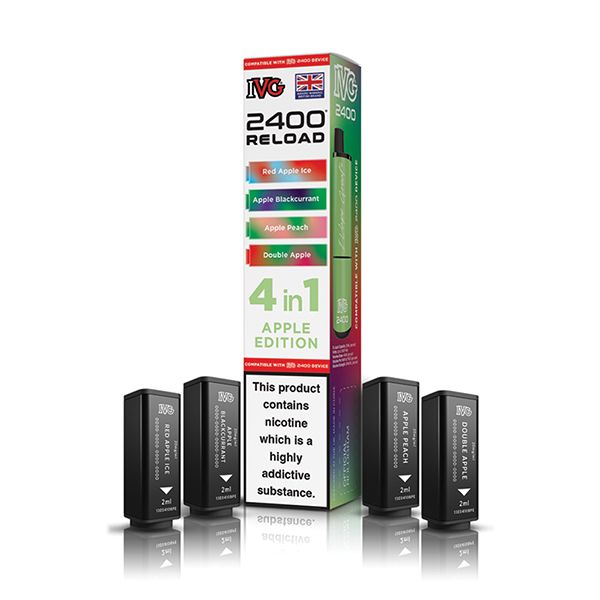 IVG 2400 4-In-1 Reload Prefilled Pods