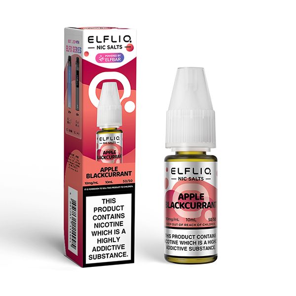 Apple Blackcurrant Nic Salt by Elf Bar Elfliq - Ape Vapes