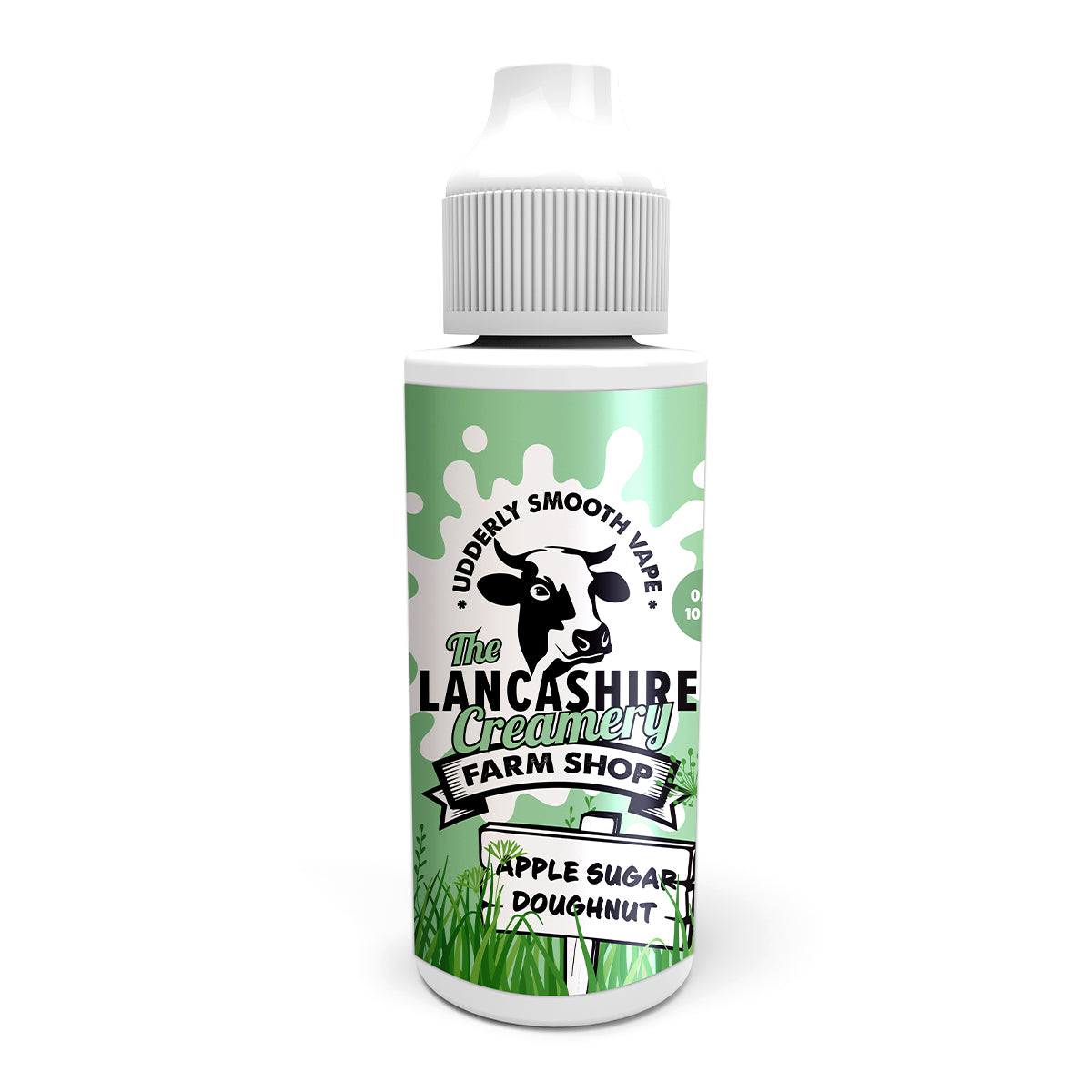 Apple Sugar Doughnut 100ml Shortfill by Lancashire Creamery Farm Shop - Ape Vapes