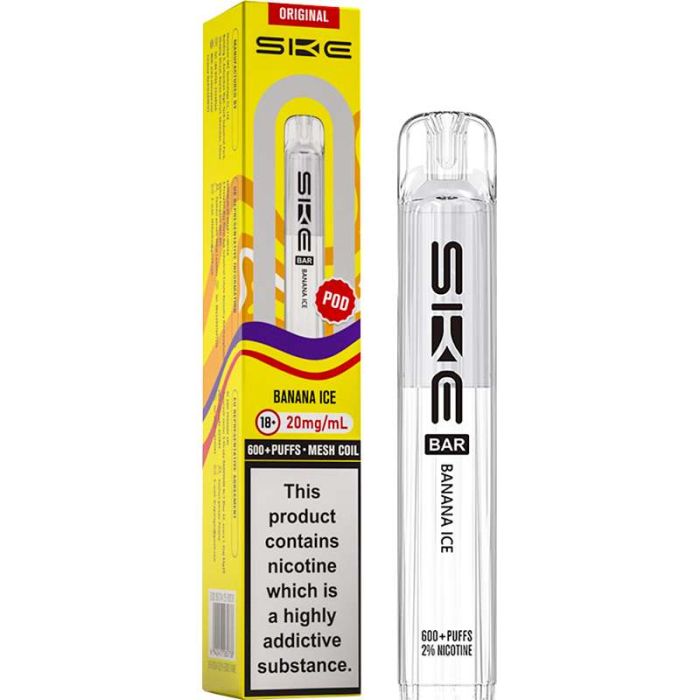 Banana Ice SKE Bar 600 Replacement Prefilled Pod - Singular - Ape Vapes