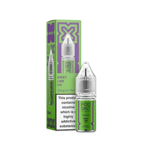 Berry Lime Ice 10ml Nic Salt - Nexus by Pod Salt - Ape Vapes