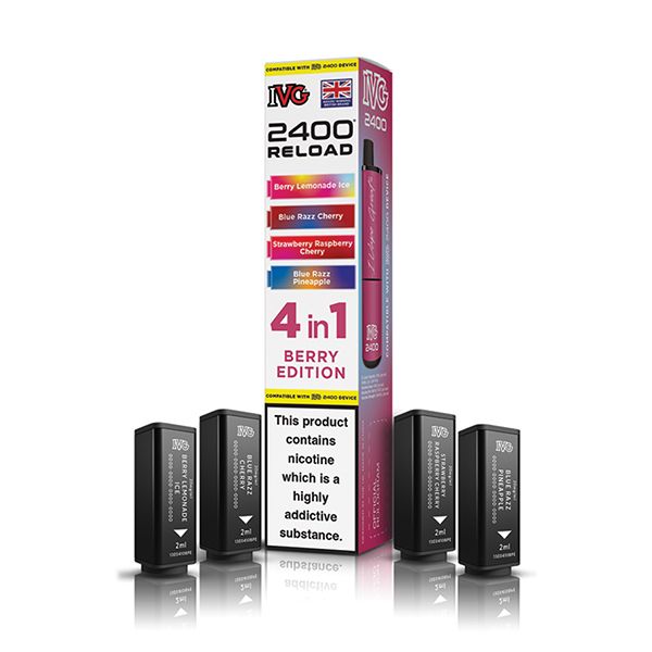 IVG 2400 4-In-1 Reload Prefilled Pods