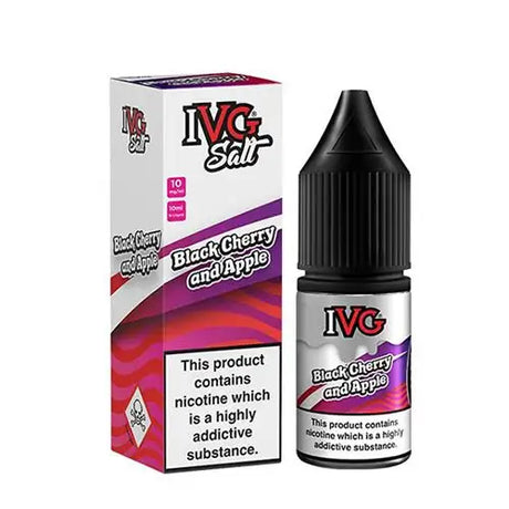 Black Cherry & Apple Nic Salt by IVG - Ape Vapes
