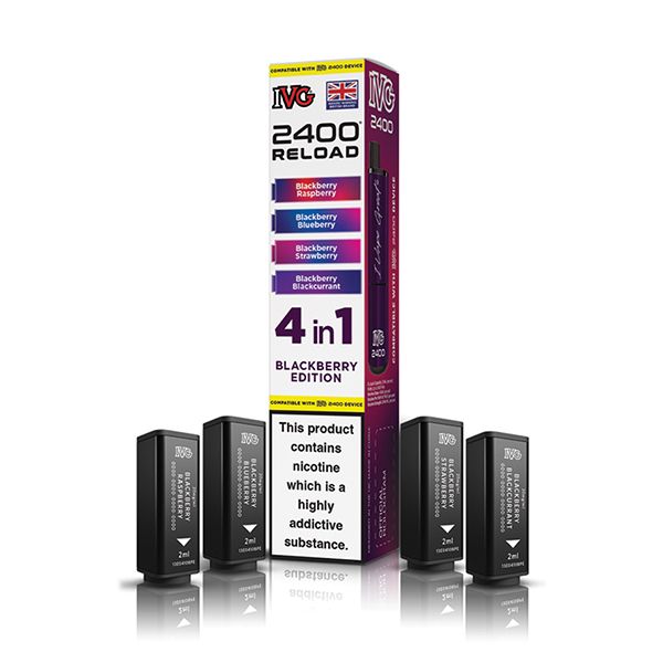 IVG 2400 4-In-1 Reload Prefilled Pods