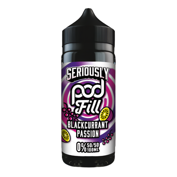 Blackcurrant Passion 100ml Shortfill by Seriously Pod Fill - Ape Vapes