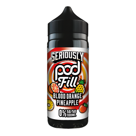 Blood Orange Pineapple 100ml Shortfill by Seriously Pod Fill - Ape Vapes