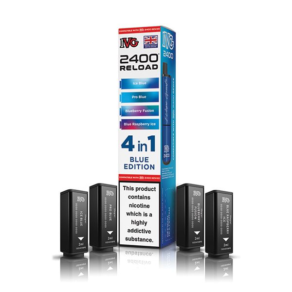 IVG 2400 4-In-1 Reload Prefilled Pods