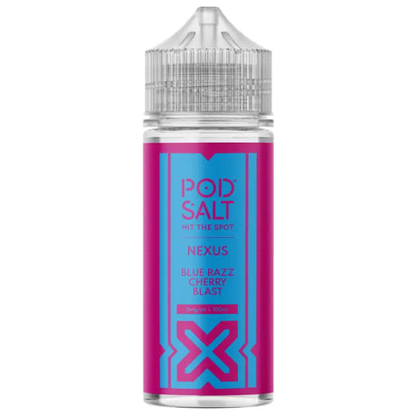 Blue Razz cherry Blast 100ml Shortfill - Nexus by Pod Salt - Ape Vapes
