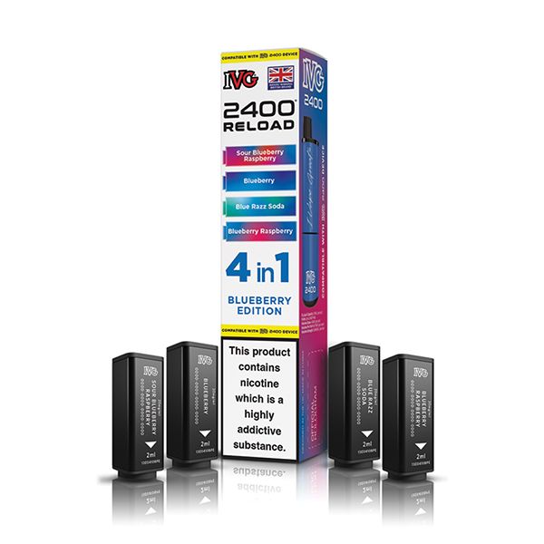 IVG 2400 4-In-1 Reload Prefilled Pods