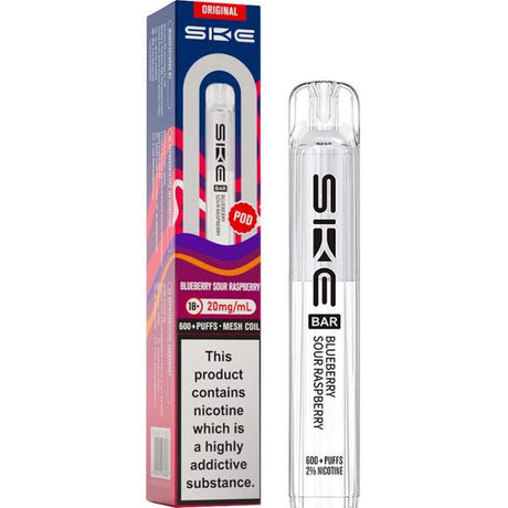 Blueberry Sour Raspberry SKE Bar 600 Replacement Prefilled Pod - Singular - Ape Vapes