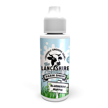 Blueberry Muffin 100ml Shortfill by Lancashire Creamery Farm Shop - Ape Vapes