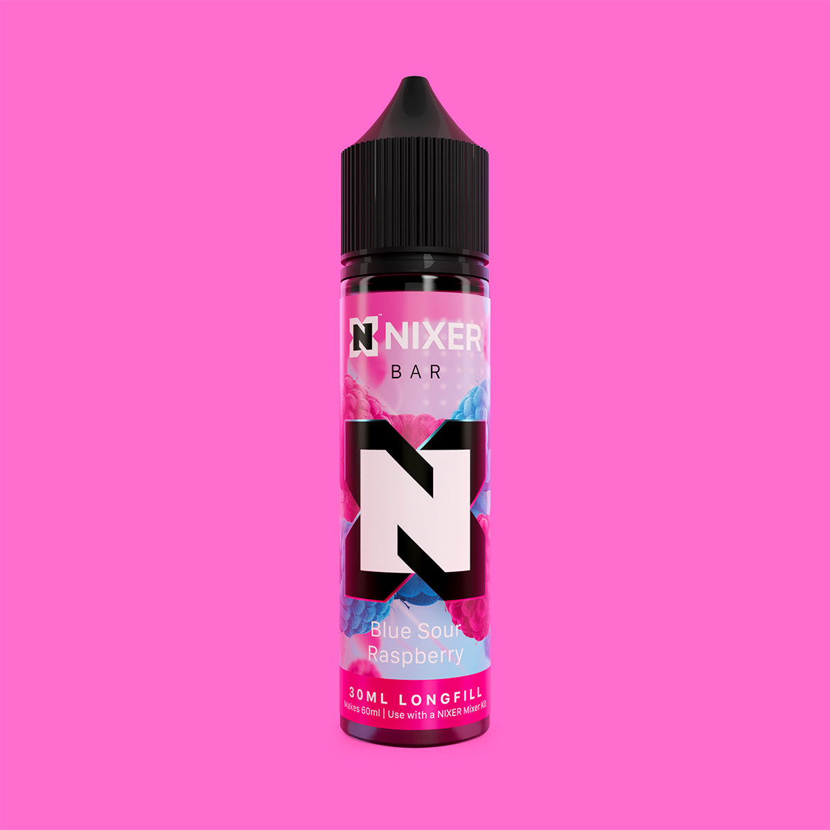 Nixer Blue Sour Raspberry Longfill 60ml - Ape Vapes