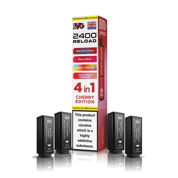 IVG 2400 4-In-1 Reload Prefilled Pods