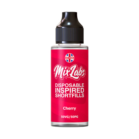 Cherry 100ml Shortfill by Mix Labs - Ape Vapes