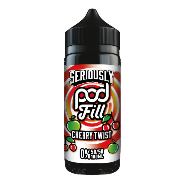 Cherry Twist 100ml Shortfill by Seriously Pod Fill - Ape Vapes