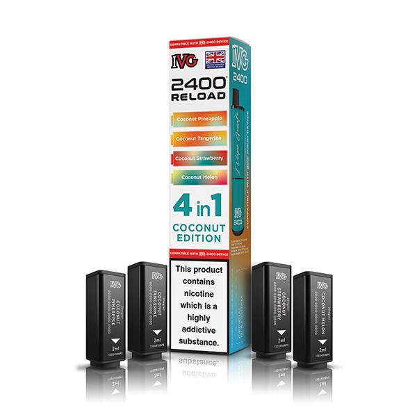 IVG 2400 4-In-1 Reload Prefilled Pods