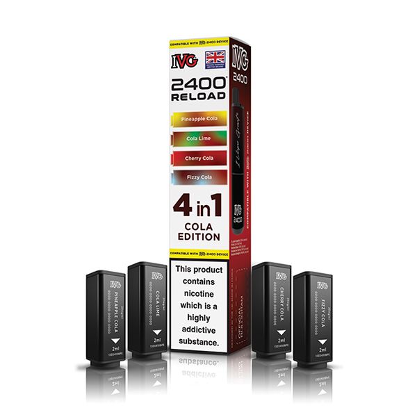 IVG 2400 4-In-1 Reload Prefilled Pods