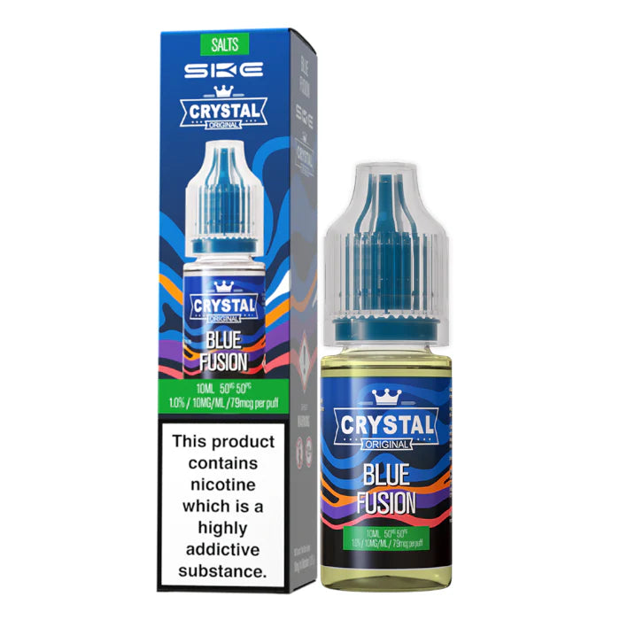 Blue Fusion 10ml Nic Salt by SKE Crystal V2 - Ape Vapes